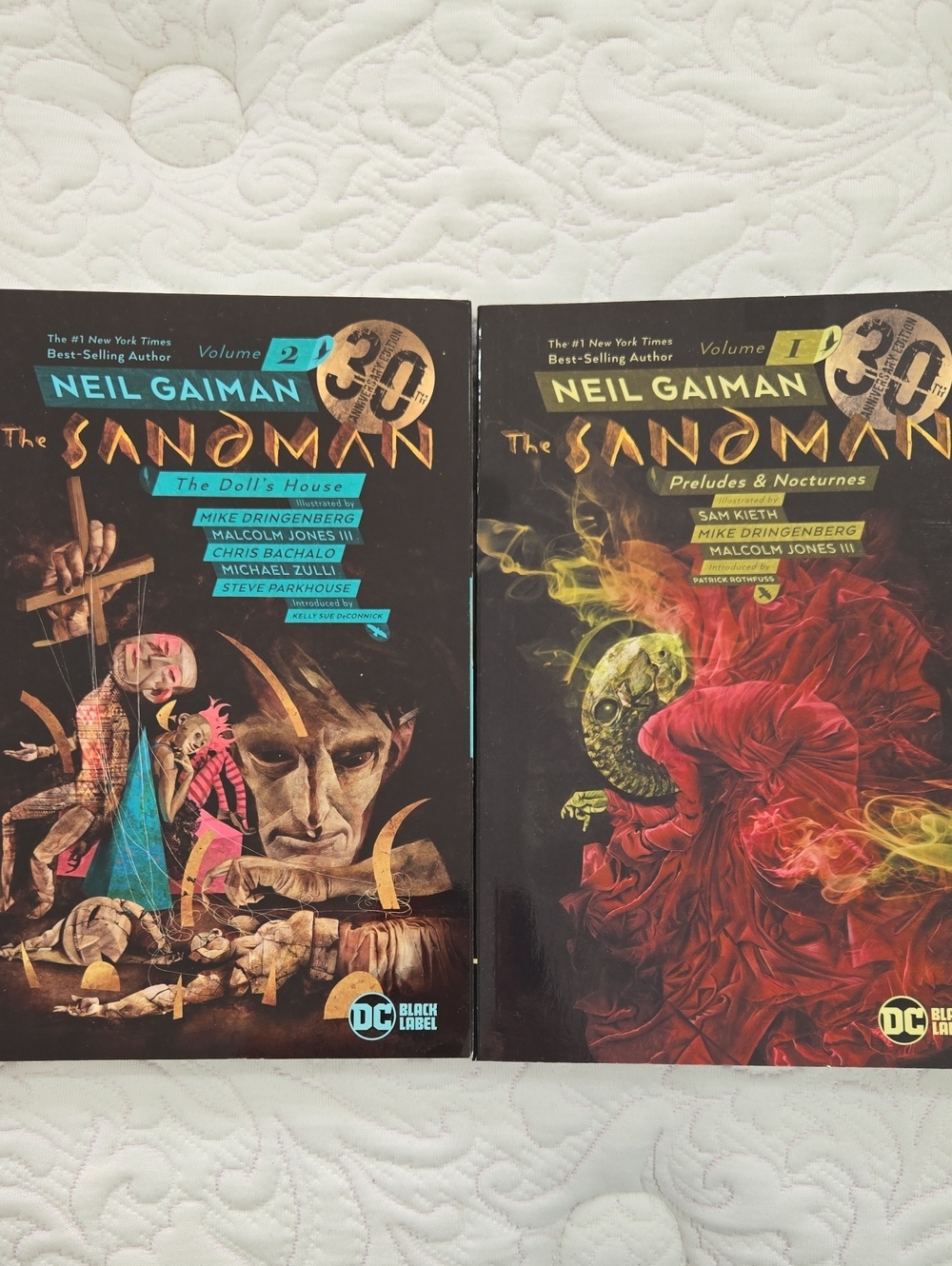 The Sandman Volumes 1 And 2 By Neil Gaiman 30th Anniversary Edition Comics